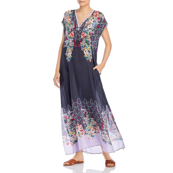 Johnny Was Mystic Silk Dress with Slip $390 (NWOT) - Picture 2 of 8